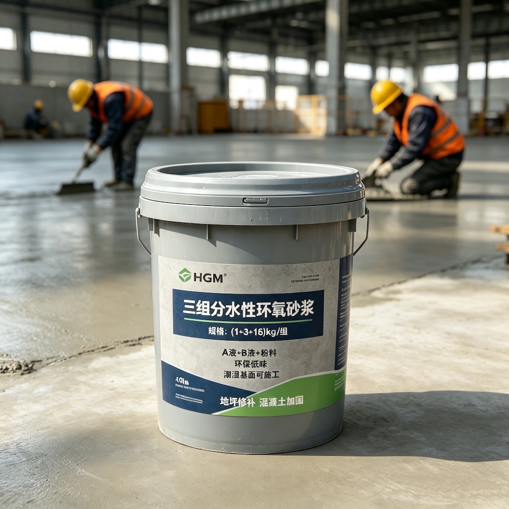 怀宁三组份水性环氧砂浆